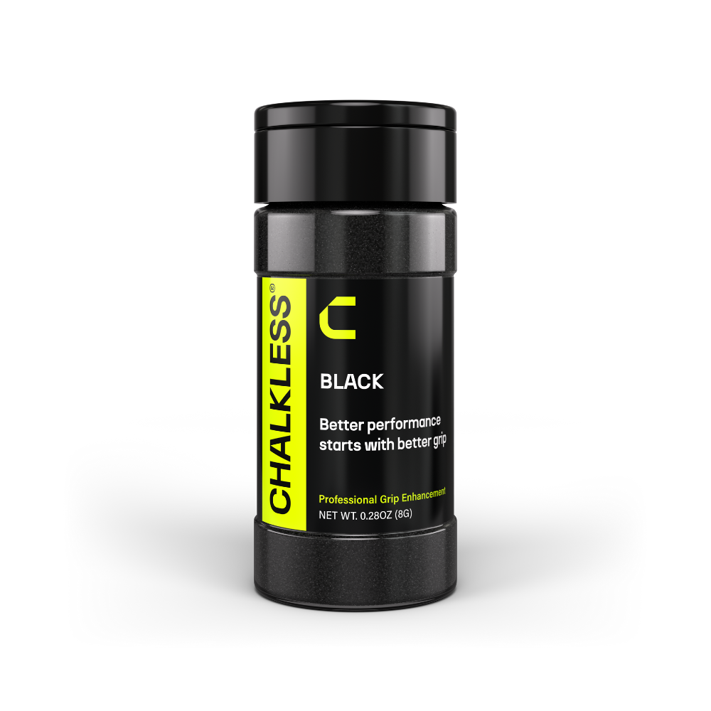 Chalkless Grip Enhancer Bottle- Black, Long-Lasting Formula (Approximately 50 Applications)
